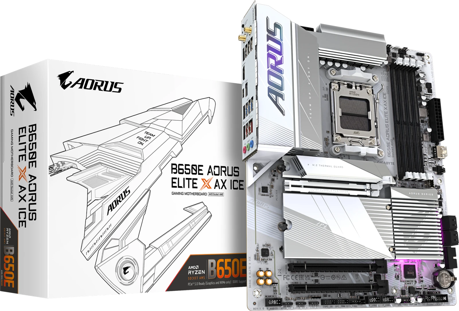 Gigabyte B650E AORUS ELITE X AX ICE (Rev. 1.0/1.1)